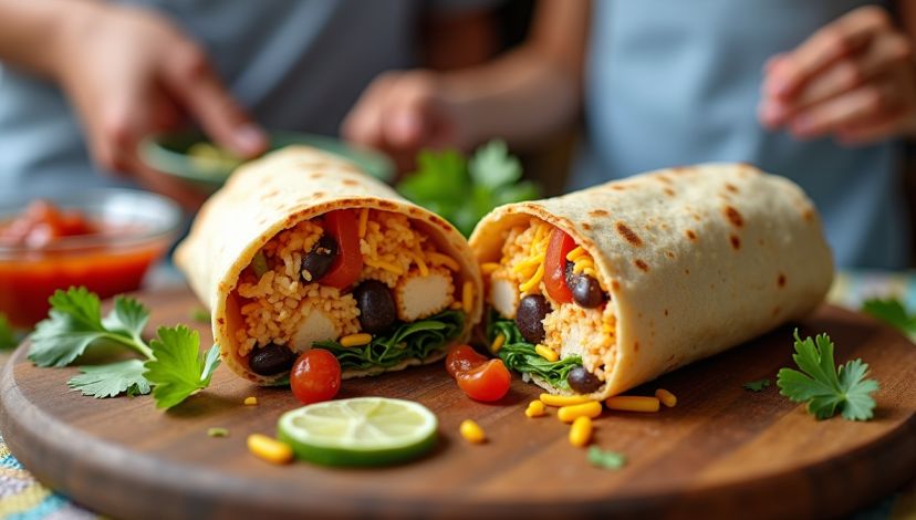 chicken burrito recipe
