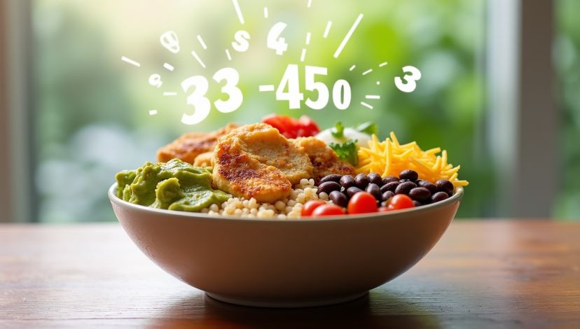 how many calories is a burrito bowl from chipotle