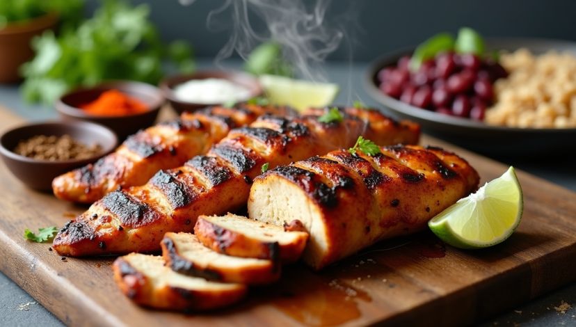 how much protein is in chipotle chicken